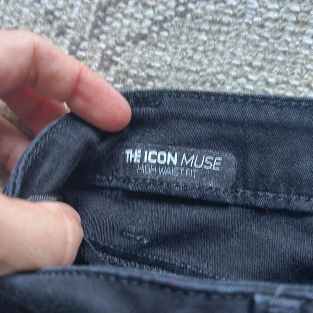 Joe's Jeans Black Flare & Wide Leg Women Jeans - Picture 4 of 6